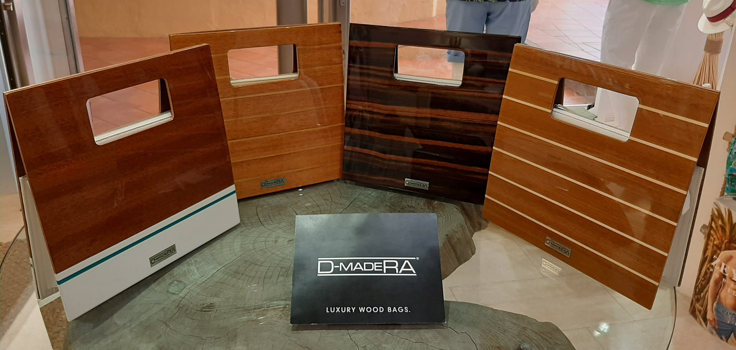 LUXURY WOOD TWIN BAGS D-MADERA